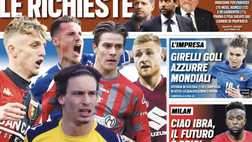 Prima Pagina, Tuttosport: “Prestiti d’oro. Milan ciao Ibra, il futuro è Origi”