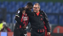 Sky – Milan, lesione muscolare per Tomori: è in forte dubbio per il derby