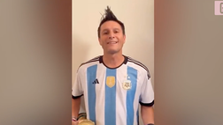 Argentina, Zanetti mantiene la parola: ecco la cresta | VIDEO