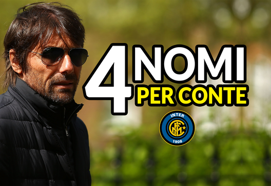 Inter News - Quattro nomi per convincere Conte Inter News - Quattro nomi per convincere Conte
