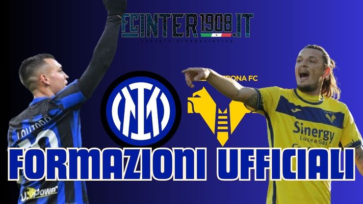 Inter-Verona, le formazioni ufficiali: Lautaro e Pavard titolari, fuori Darmian - immagine 1