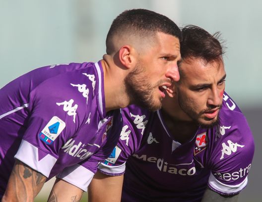  GERMOGLI PH: 22 NOVEMBRE 2020 FIRENZE STADIO ARTEMIO FRANCHI SERIE A FIORENTINA VS BENEVENTO NELLA FOTO BIRAGHI E CASTROVILLI 