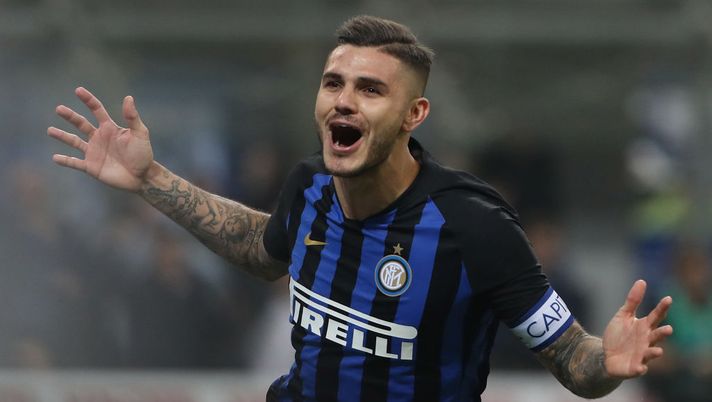 Mauro Icardi, attaccante dell'Inter (credits: GETTY images) 