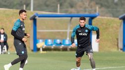 GALLERY Il Napoli prepara la sfida all’Atalanta: le foto dell’allenamento odierno