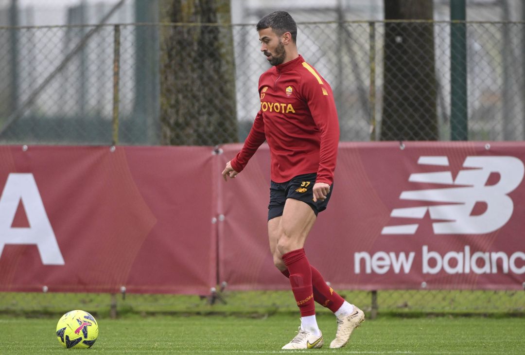 Roma, allenamento a Trigoria in vista del Milan – FOTO GALLERY - immagine 8