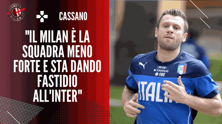 Cassano: 'Il Milan mi ha fatto ricredere, sta facendo qualcosa di eccezionale' (getty images)