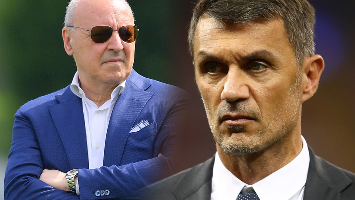 Maldini e Beppe Marotta