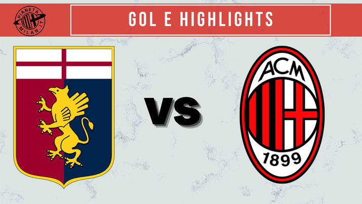 Genoa-Milan gol e highlights