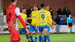 Copa del Rey, il Las Palmas di Iemmello schiaccia il Varea ed è 0-4: primo gol “spagnolo” per l’italiano