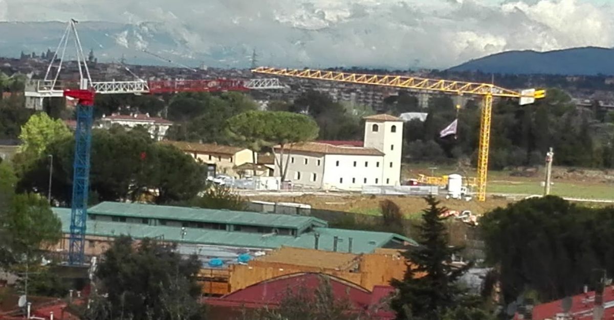 FOTO VN Viola Park fervono i lavori Viola News