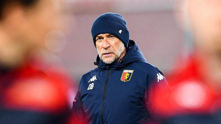 GENOA, ITALY - MARCH 13: Davide Ballardini head coach of Genoa looks on before the Serie A match between Genoa CFC and Udinese Calcio at Stadio Luigi Ferraris on March 13, 2021 in Genoa, Italy. (Photo by Paolo Rattini/Getty Images) 