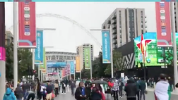 VIDEO Italia-Spagna, a Londra tanti italiani: gli inglesi contro gli Azzurri