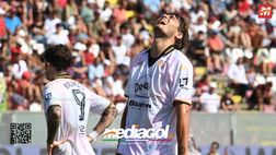 Palermo, a Reggio si è inceppato pure l’attacco: primo zero alla voce gol segnati
