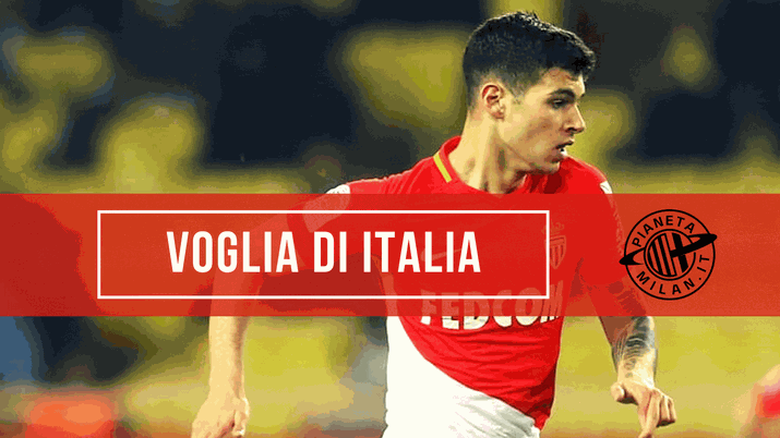 Pietro Pellegri, attaccante del Monaco e obiettivo di calciomercato dell'AC Milan (Getty Images) 
