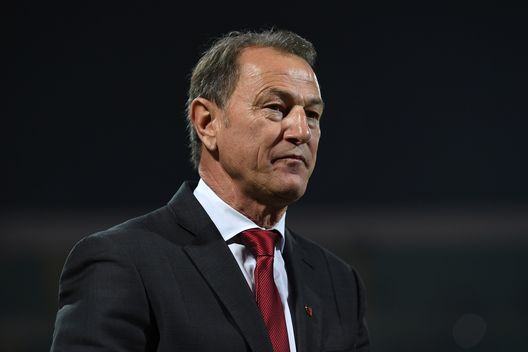 PALERMO, ITALY - MARCH 24: Albania head coach Gianni De Biasi looks on during the FIFA 2018 World Cup Qualifier between Italy and Albania at Stadio Renzo Barbera on March 24, 2017 in Palermo, Italy. (Photo by Valerio Pennicino/Getty Images) PALERMO, ITALY - MARCH 24: Albania head coach Gianni De Biasi looks on during the FIFA 2018 World Cup Qualifier between Italy and Albania at Stadio Renzo Barbera on March 24, 2017 in Palermo, Italy. (Photo by Valerio Pennicino/Getty Images)