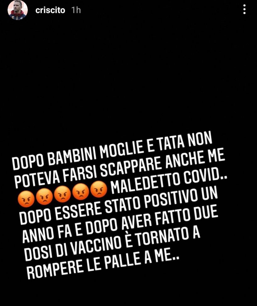 Ancora! Il Covid bussa di nuovo a casa Criscito: positivo il capitano del Genoa- immagine 2