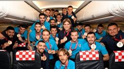 VIDEO / Croazia, che accoglienza: le immagini postate da Perisic