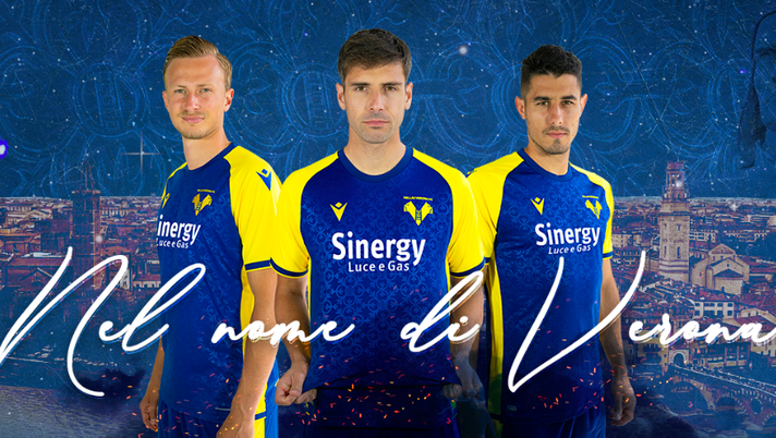 Verona, ecco la maglia 2021-2022 Verona, ecco la maglia 2021-2022