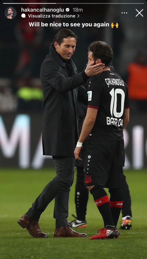 Benfica-Inter, Calhanoglu ritrova l’ex tecnico Schmidt: “Sarà bello rivederti”- immagine 2