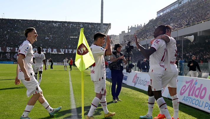 Salernitana-Milan, i numeri della partita vinta dai rossoneri | Serie A News (getty images)