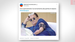 VIDEO Italia-Spagna, da Malgioglio a Lillo, tifosi scatenati: quanti meme!
