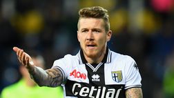 Parma, Kucka in tribuna per la lombalgia