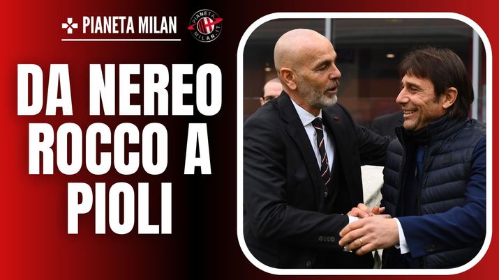 Stefano Pioli e Antonio Conte 31/01/2024 PianetaMilan.it