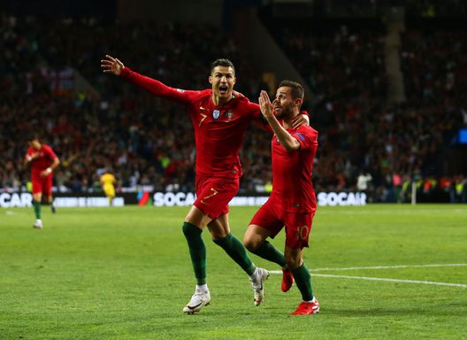 Bernardo Silva Cristiano Ronaldo (getty images) Bernardo Silva Cristiano Ronaldo (getty images)