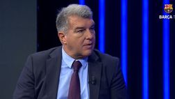 Barcellona, Laporta: “Abbiamo visto l’Inter, è stata una tortura. Poi era dura giocare”