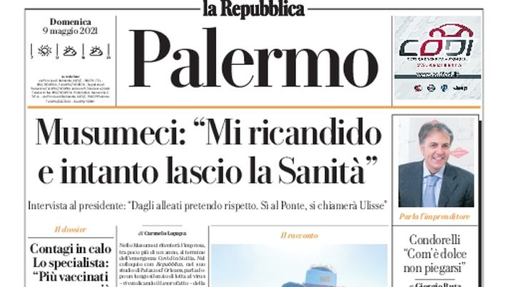 Prima Pagina, La Repubblica-Palermo: “Via al rodeo play-off che porta alla B. Musumeci…” Prima Pagina, La Repubblica-Palermo: “Via al rodeo play-off che porta alla B. Musumeci…”