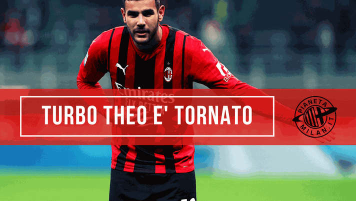 Theo Hernandez, terzino sinistro del Milan (Getty Images)