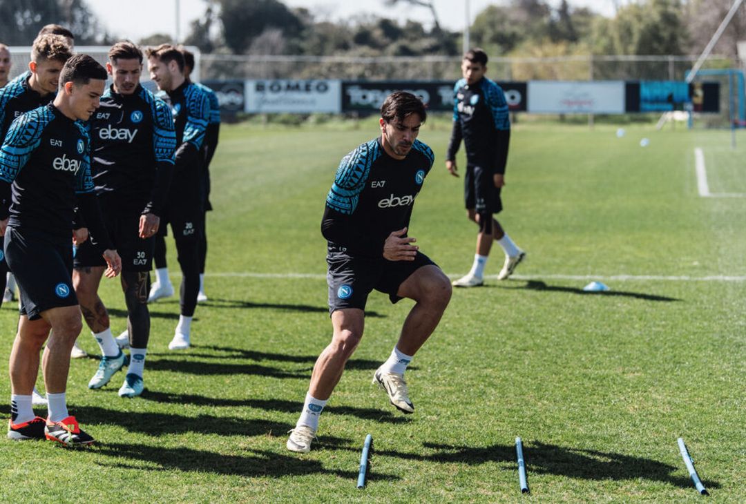 GALLERY Gli azzurri preparano il big match contro l’Inter in campionato - immagine 8