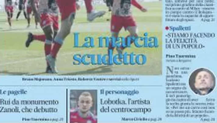 IL NAPOLI SUI MEDIA – Le prime pagine dei giornali di oggi 04 aprile 2022 - immagine 1