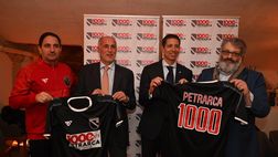 Il Petrarca festeggia le mille partite, premi ai record-man