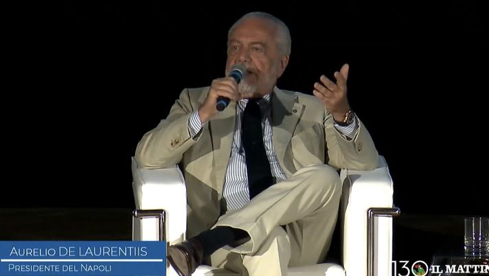 De Laurentiis: “Avevo il progetto dello stadio, ma i soldi li investo se cambia la legge” - immagine 1