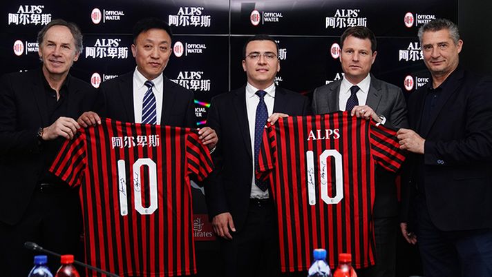 A.C. Milan e Alps rinnovano partnership (credits: acmilan.com) 