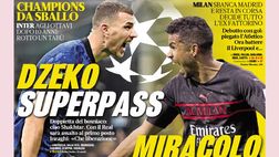 Prima Pagina, La Gazzetta dello Sport: “Dzeko superpass. Miracolo Messias”