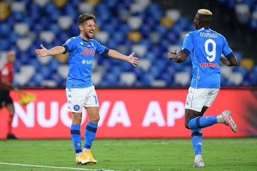 Foto by Getty Napoli mertens osimhen europa league