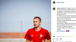 Cagliari, Rog dopo l’infortunio: “Dura da accettare, ma non vedo l’ora di tornare”