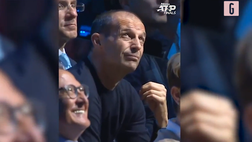 VIDEO Juventus, Massimiliano Allegri inquadrato alle Finals Atp: quanti fischi…