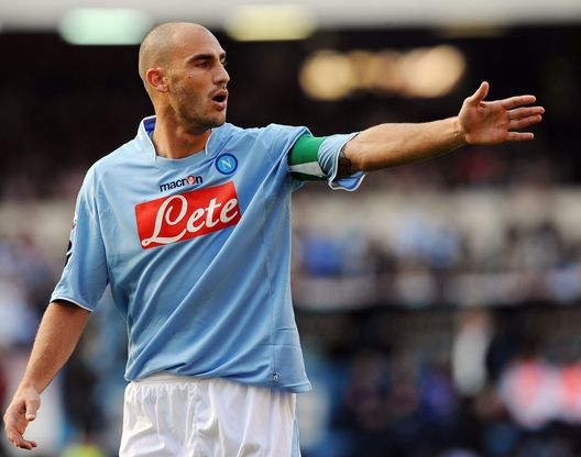  NAPLES, ITALY - NOVEMBER 22: Paolo Cannavaro of SSC Napoli in action during the Serie A match between Napoli and Lazio at Stadio San Paolo on November 22, 2009 in Naples, Italy. (Photo by Giuseppe Bellini/Getty Images) 