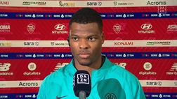Dumfries: “Oggi grande partita. Ho avuto alti e bassi, ma la squadra mi ha aiutato”