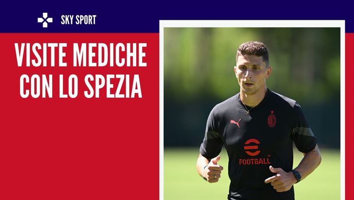 Caldara alle visite mediche con lo Spezia