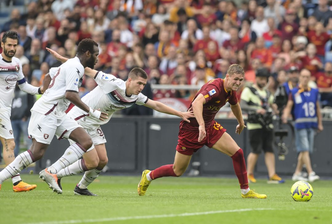 Roma-Salernitana 2-2 FOTO GALLERY - immagine 114
