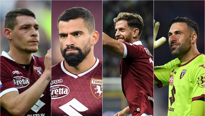 Belotti, Rincon, Ansaldi e Sirigu. Torino FC
