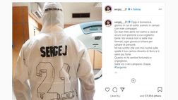 Coronavirus, Milinkovic-Savic: “Grazie ai campioni in corsia, non si fermano mai. Mi sento fortunato”