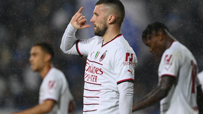 Ante Rebic AC Milan Empoli-Milan 1-3 Serie A 2022-2023