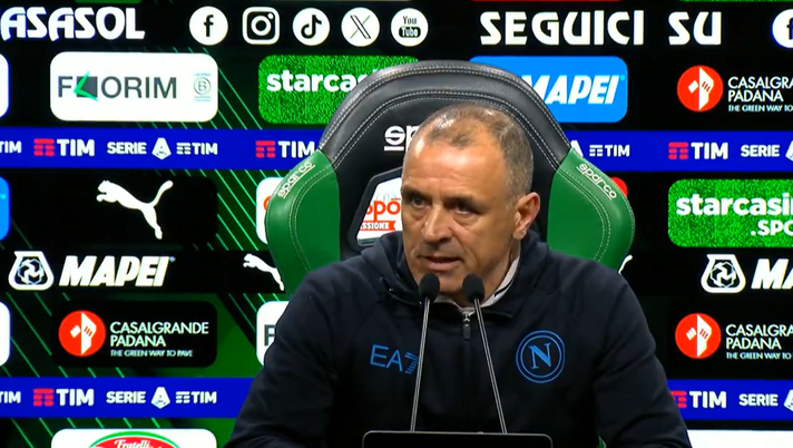 Calzona in conferenza: “Contento per la reazione dopo il gol. Sugli insulti a Jesus…” - immagine 1