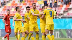 Europei, l’Ucraina batte la Macedonia del Nord 2-1