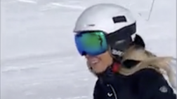 VIDEO / Diletta Leotta, l’anno nuovo inizia sugli sci: super salto!